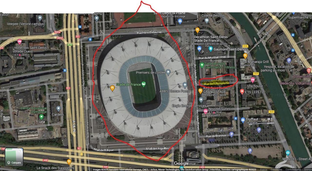 Appartement Sur Et Garage Au Stade De France A 2 Mn De Paris, 20 De Roissy Cdg Et 30 De La Defense Animaux Bienvenus Saint-Denis  Exteriér fotografie
